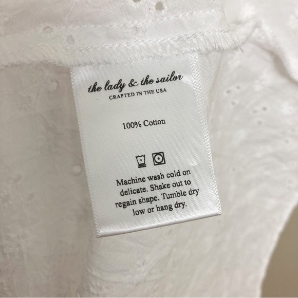 The Lady & The Sailor Eyelet Maxi Slip Dress - Picture 4 of 6